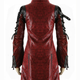 Illustration for article titled Punk Rave Poison Jacket Mens Red Black Faux Leather Goth Steampunk Military Coat!em/em